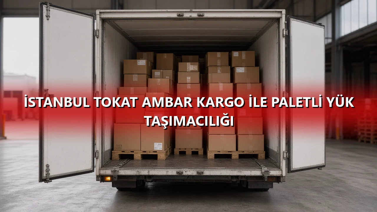 İstanbul Tokat Ambar Kargo İle Paletli Yük Taşımacılığı