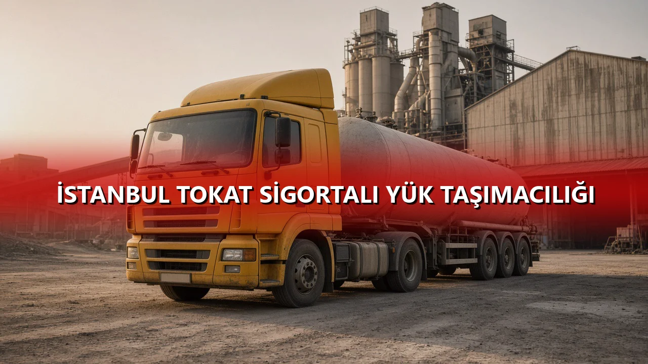 İstanbul Tokat Sigortalı Yük Taşımacılığı